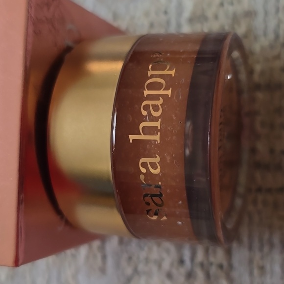 SARA HAPP BRAND LIP SCRUB EXFOLIANT SPARKLING PEACH - Picture 2 of 6